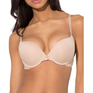 SMART & SEXY Push Up Bra Sz 32B Beige NWOT
